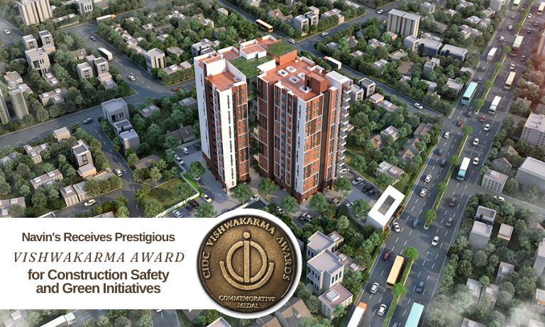 Navin's Receives Prestigious Vishwakarma Award for Construction Safety and Green Initiatives